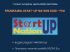 Aprobarea procedurii de implementare a programului START UP NATION 2024-2025