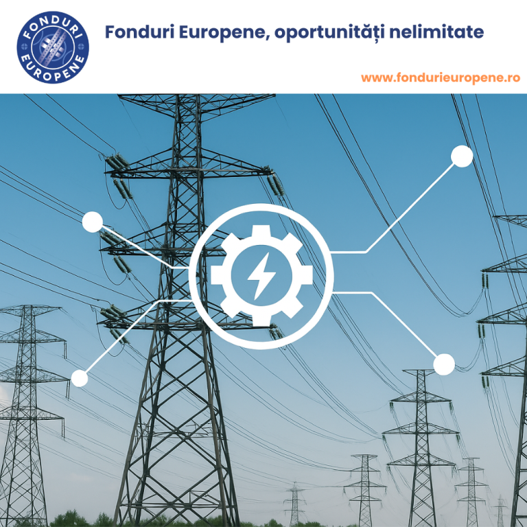 Lansare apel de proiecte în Energie – 260 milioane de euro pentru investiţii în sisteme si reţele inteligente de energie Fonduri Europene 2025