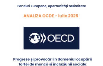 Analiză OCDE: Provocări și direcții de acțiune pentru piața muncii și politicile sociale din România Raport OECD Romania iulie 2025