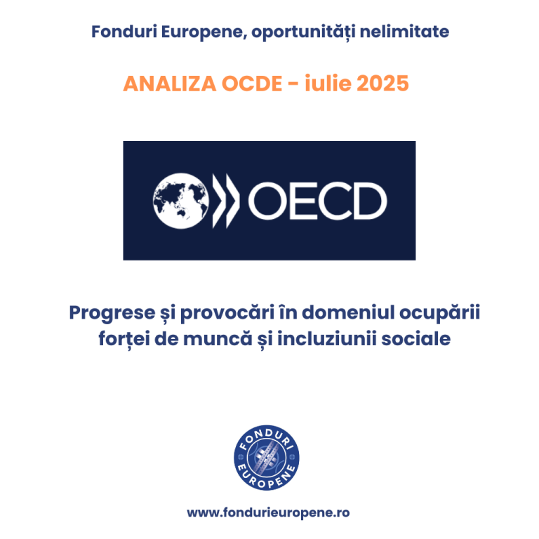 Analiză OCDE: Provocări și direcții de acțiune pentru piața muncii și politicile sociale din România Raport OECD Romania iulie 2025